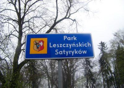 Park im. Leszczyńskich Satyryków